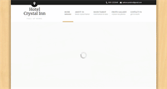 Desktop Screenshot of crystalinnguwahati.com